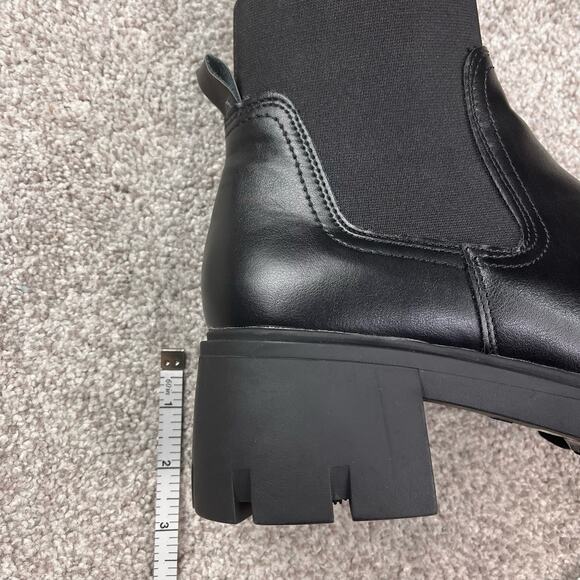 New, Madden Girl Black Holler boots size 11 - Picture 3 of 9